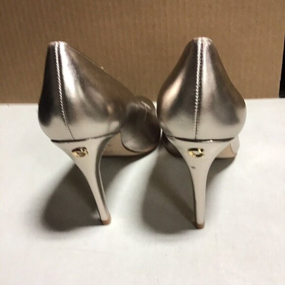 Coach Skileraar Metallic Leather Pump - Picture 4 of 5